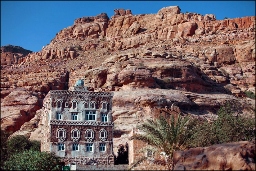 The Palace of the Imam Yahya in Yemen