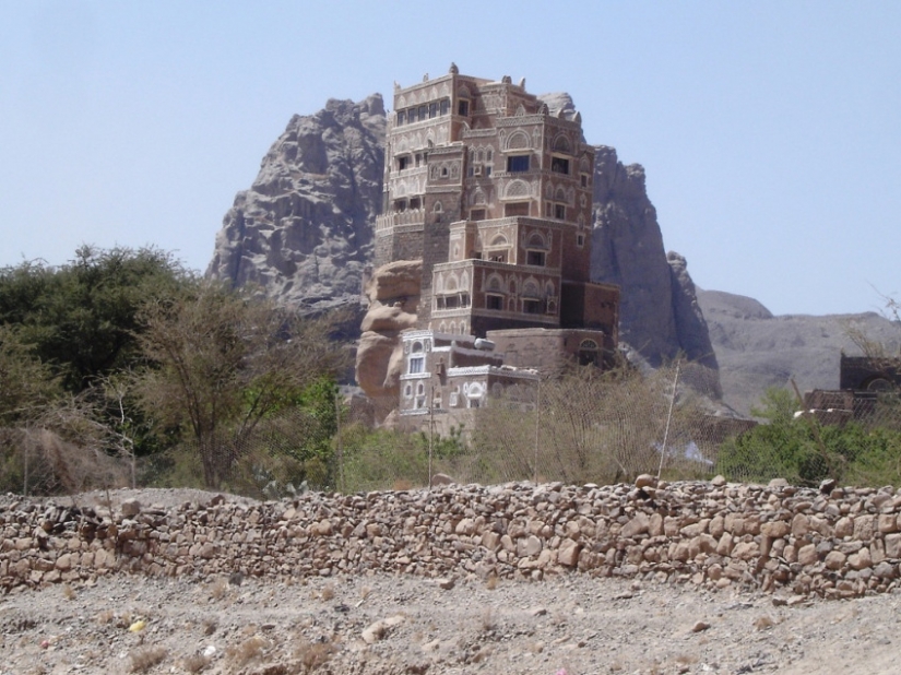 The Palace of the Imam Yahya in Yemen