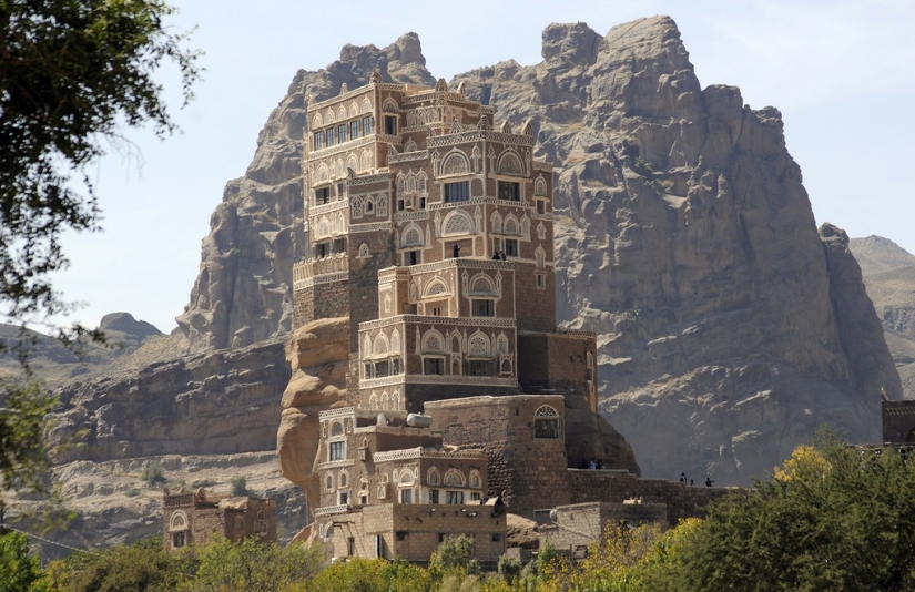 The Palace of the Imam Yahya in Yemen