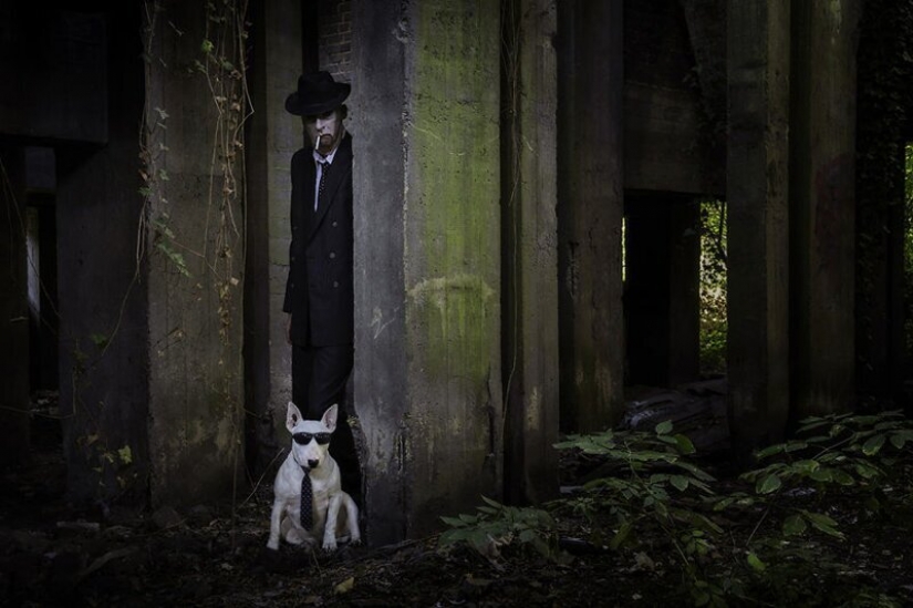 The photographer and her pit bull talk about the rules of life in the coronavirus The photographer and her pit bull talk about the rules of life in the coronavirus