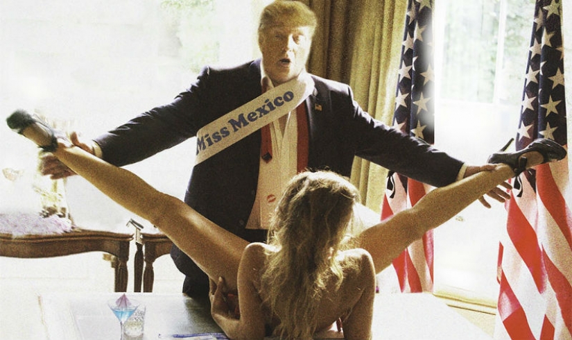 The pictures that Donald trump would burn The pictures that Donald trump would burn