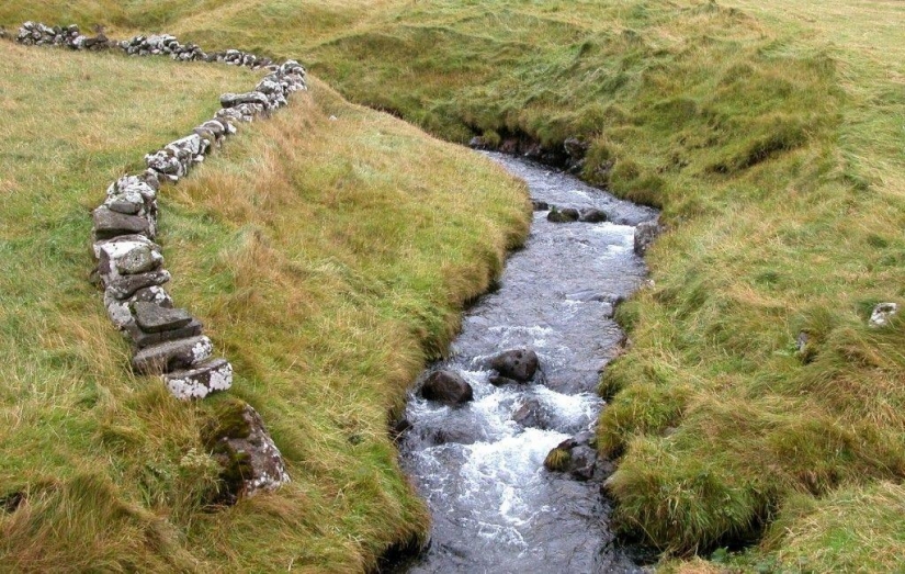 The picturesque village of Gasadalur is the most beautiful place of Faroe Islands