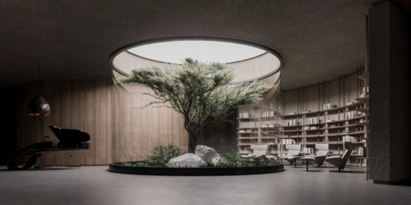 The project design of the hopper from the Studio Sergey Makhno Architects The project design of the hopper from the Studio Sergey Makhno Architects