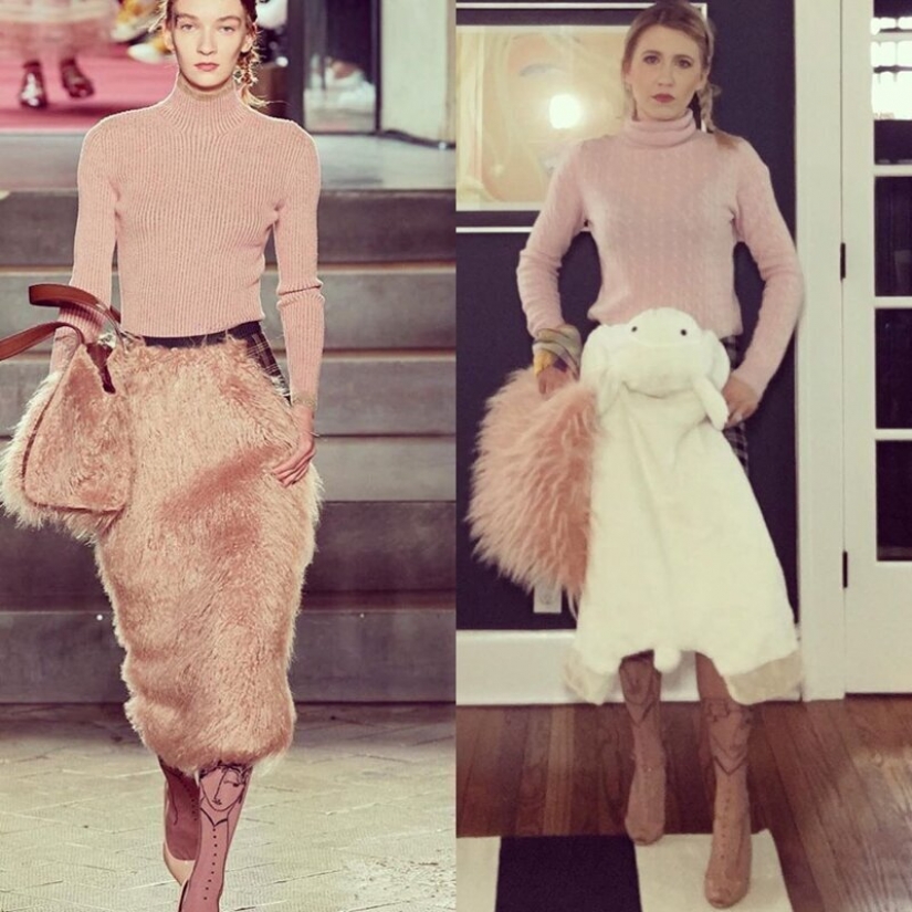 The quarantine style: fashion images from scrap materials The quarantine style: fashion images from scrap materials