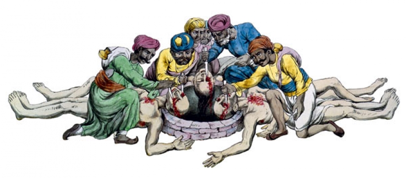 The sons of Death, servant of Kali: a secret sect of tugof-Stranglers The sons of Death, servant of Kali: a secret sect of tugof-Stranglers
