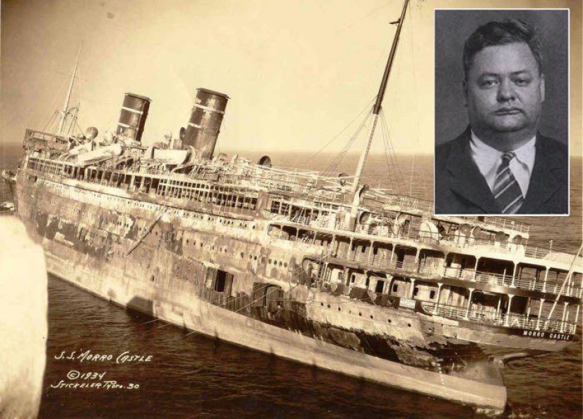The tragedy of the Morro Castle disaster on the liner, hosted by the national hero of the United States