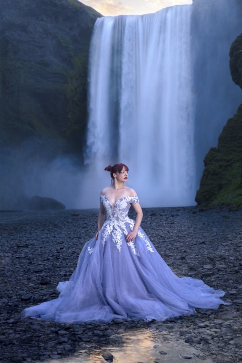 Tipo de fotografiar a su novia en un abandonado lugares de Europa Tipo de fotografiar a su novia en un abandonado lugares de Europa