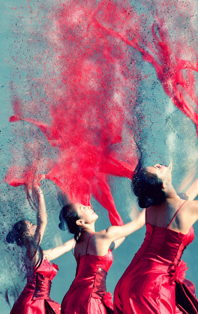 To dissolve in the movement, the Dancers in the lens Pistola Wish To dissolve in the movement, the Dancers in the lens Pistola Wish