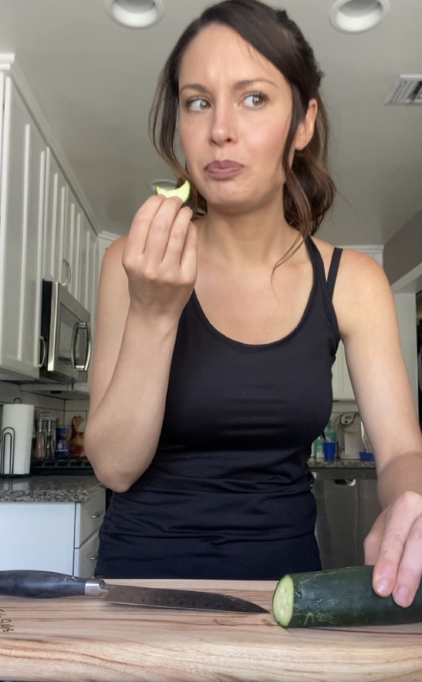 To the cucumber tastes better, it is necessary to "milk", and here's how to do it