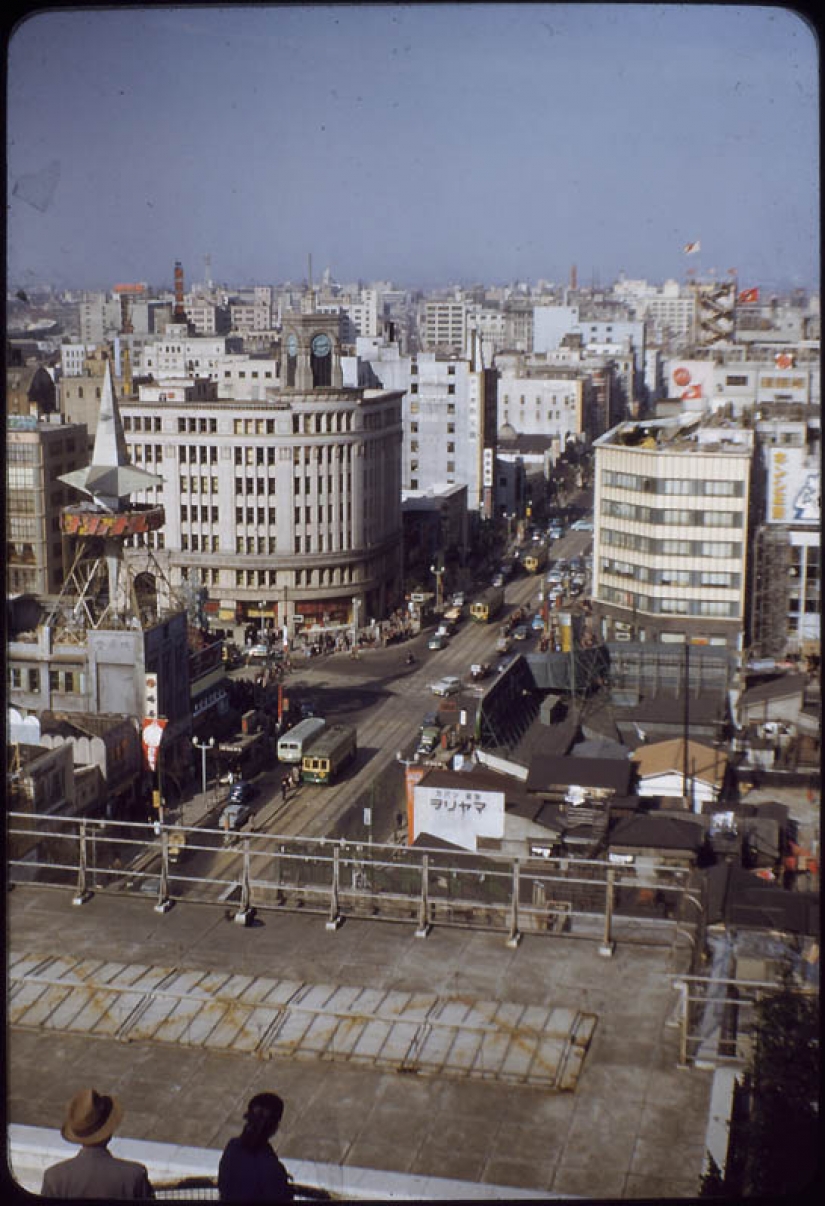 Tokio de la década de 1950 en las fotografías en color