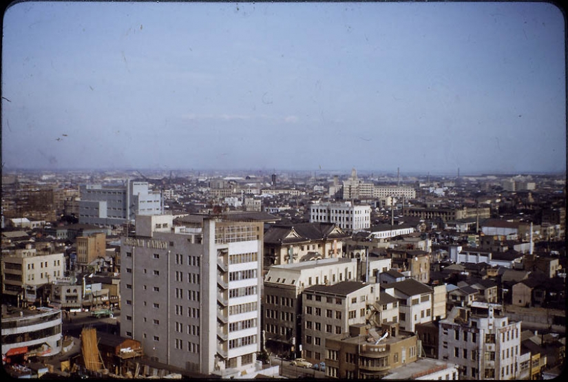 Tokio de la década de 1950 en las fotografías en color