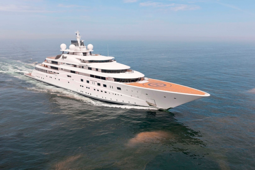 Tons of gold, racetracks and dinosaur bones: amazing energy savings on luxury yachts