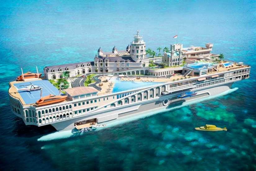 Tons of gold, racetracks and dinosaur bones: amazing energy savings on luxury yachts