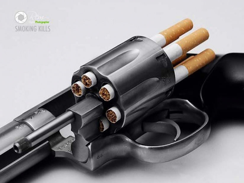 Top 30 posters about the dangers of Smoking