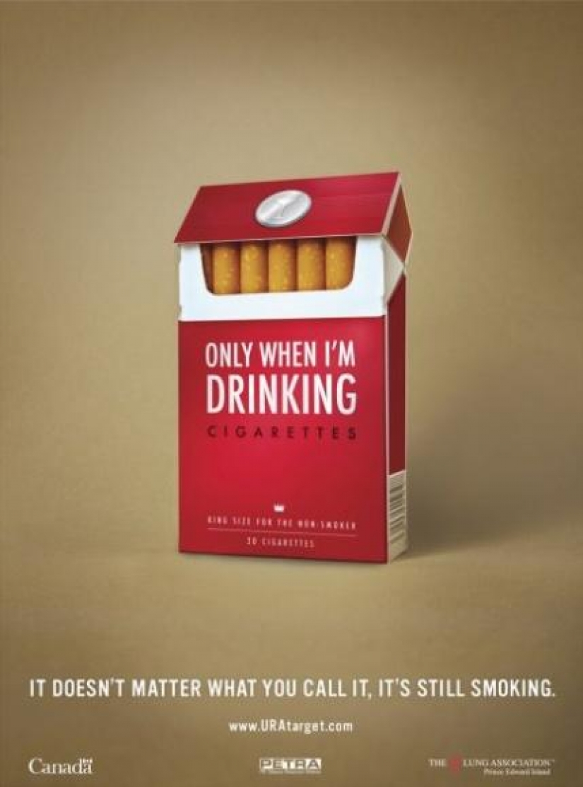 Top 30 posters about the dangers of Smoking