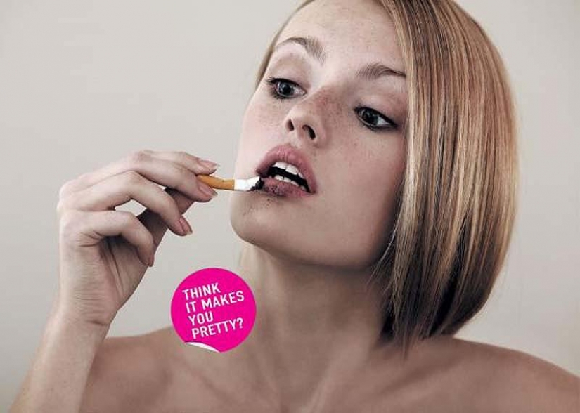 Top 30 posters about the dangers of Smoking