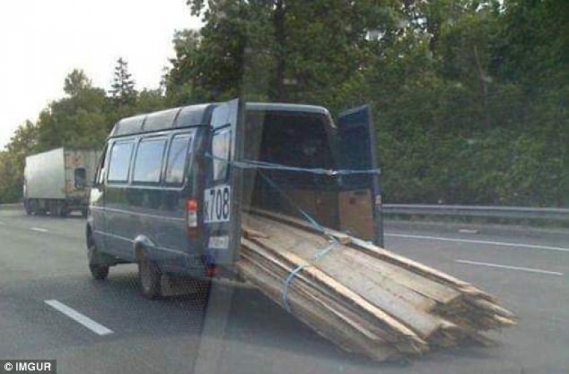 Transporte desafiar las leyes de la física y el sentido común Transporte desafiar las leyes de la física y el sentido común