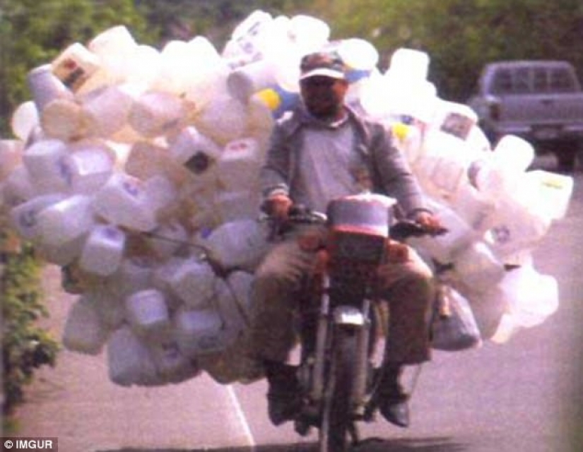 Transporte desafiar las leyes de la física y el sentido común Transporte desafiar las leyes de la física y el sentido común