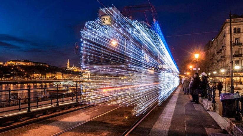Tren fantasma y otras maravillas de una larga exposición
