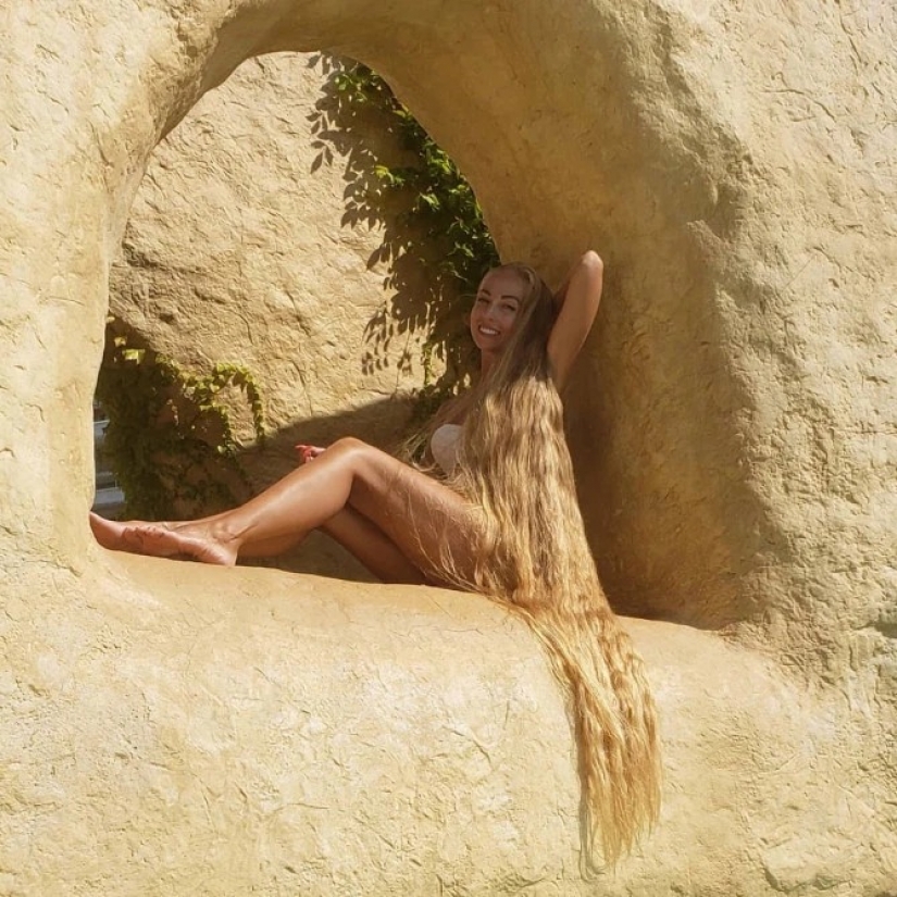 Trenza de-belleza: pelo largo ucraniano se convirtió en el objeto de deseo de miles de hombres