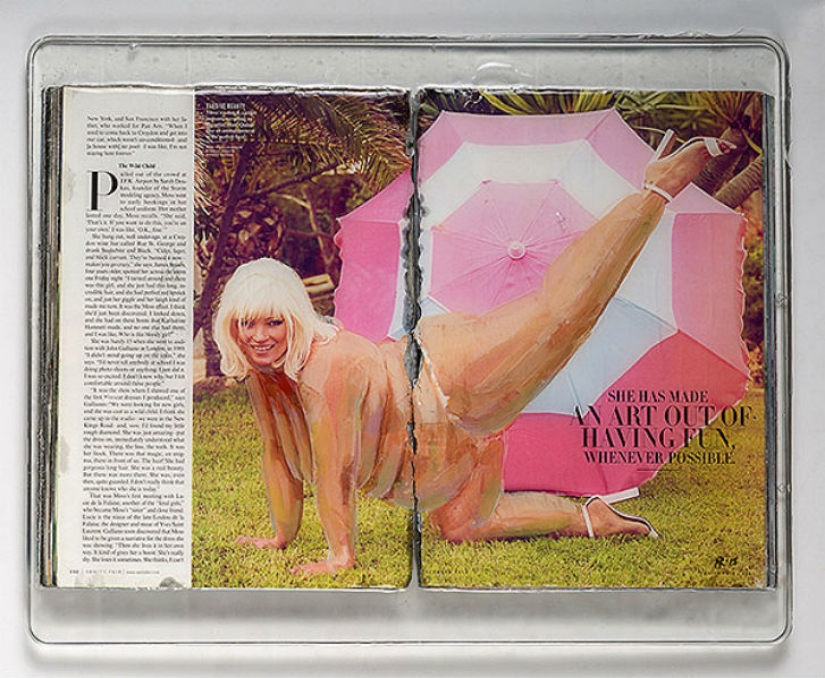 Turkish artist flirts with the unattainable sizes skinny models Turkish artist flirts with the unattainable sizes skinny models