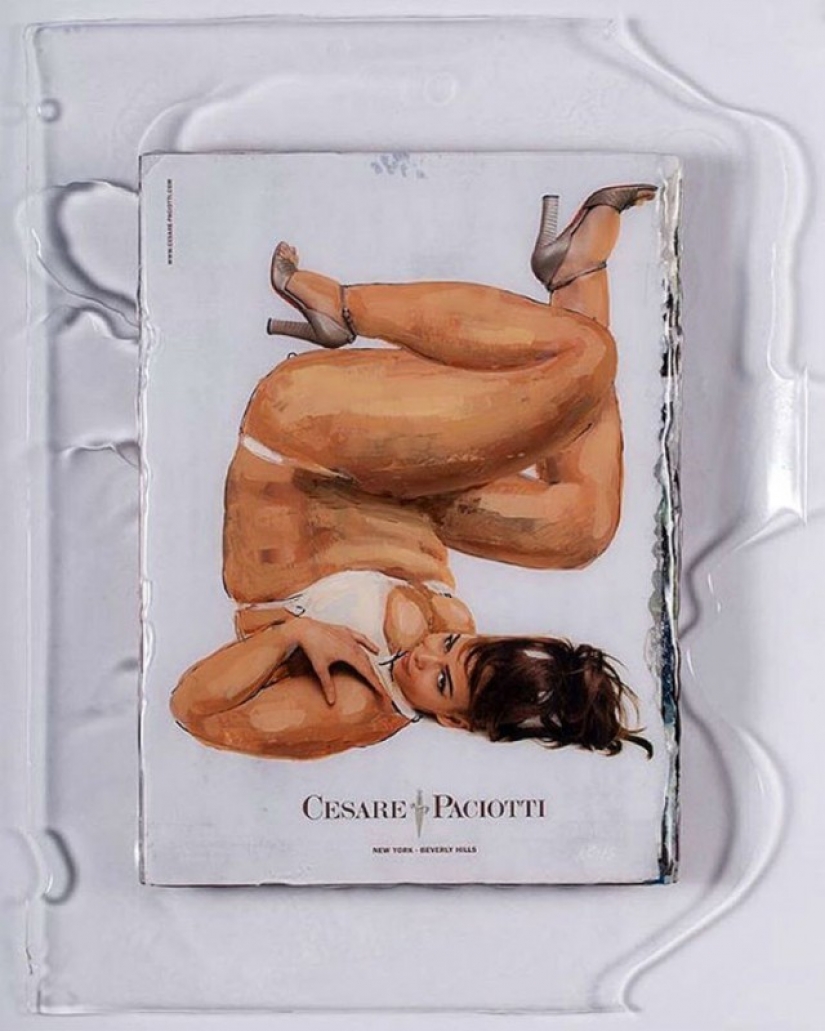 Turkish artist flirts with the unattainable sizes skinny models Turkish artist flirts with the unattainable sizes skinny models