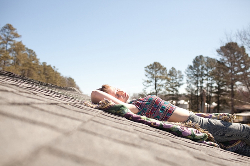 Un día en la vida de 21 años de edad, las mujeres sexy en la parte delantera