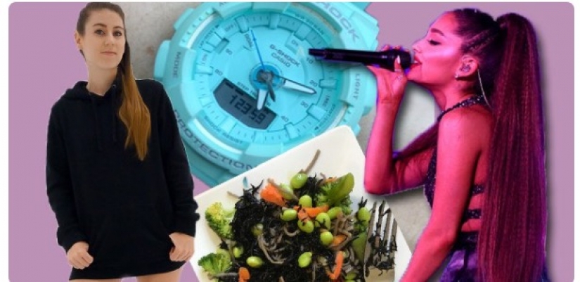 Un mes de estricto régimen de dieta Ariana Grande y el resultado