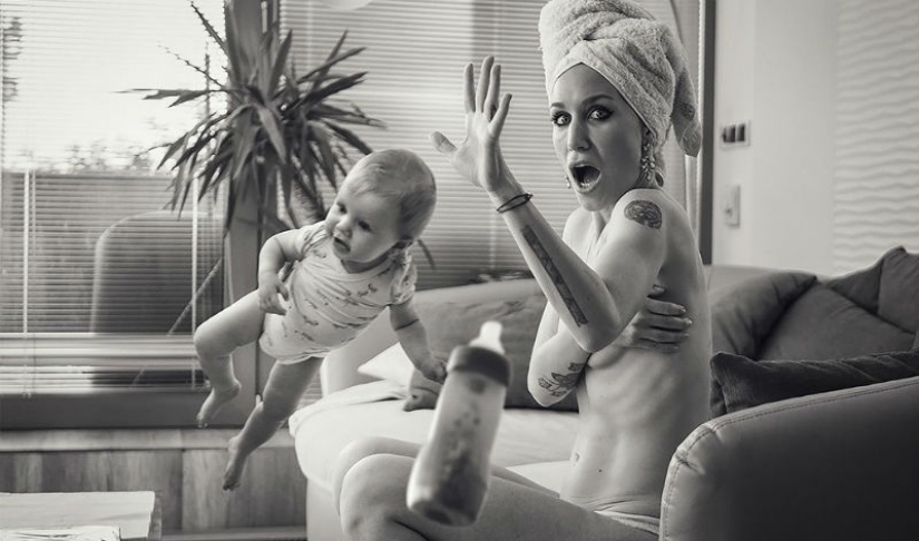 "Una visita inesperada" por el fotógrafo checo