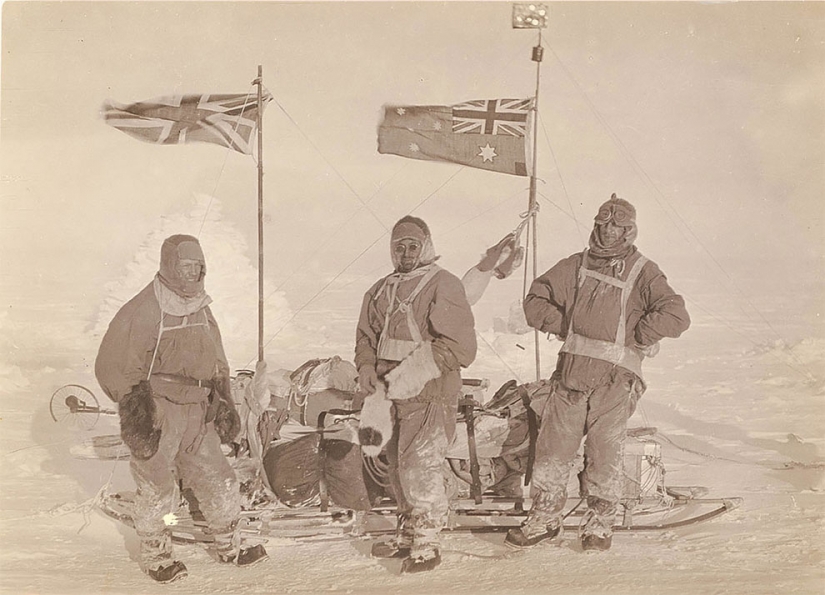 Unique photos from the first Australian Antarctic expedition 1911-1914 years Unique photos from the first Australian Antarctic expedition 1911-1914 years