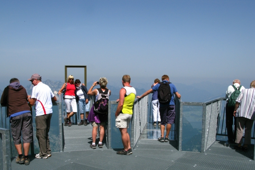 Unusual rides at the observation deck