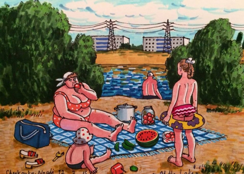 URSS en las miniaturas: otro pedazo de nostalgia de la artista Israelí