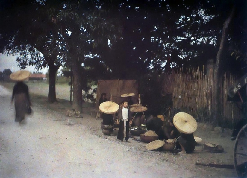 Vietnam 1915 in color photo