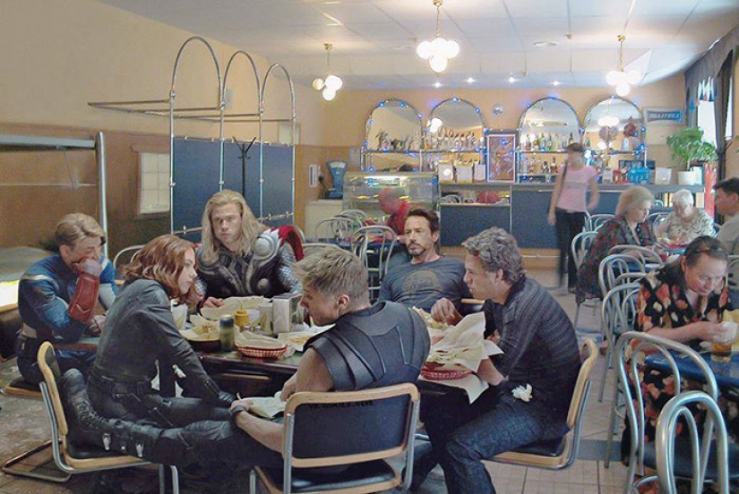 What do the heroes of Hollywood blockbusters in the harsh Russian reality