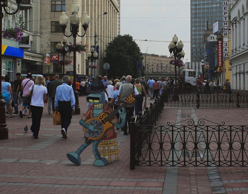 What do the heroes of Hollywood blockbusters in the harsh Russian reality