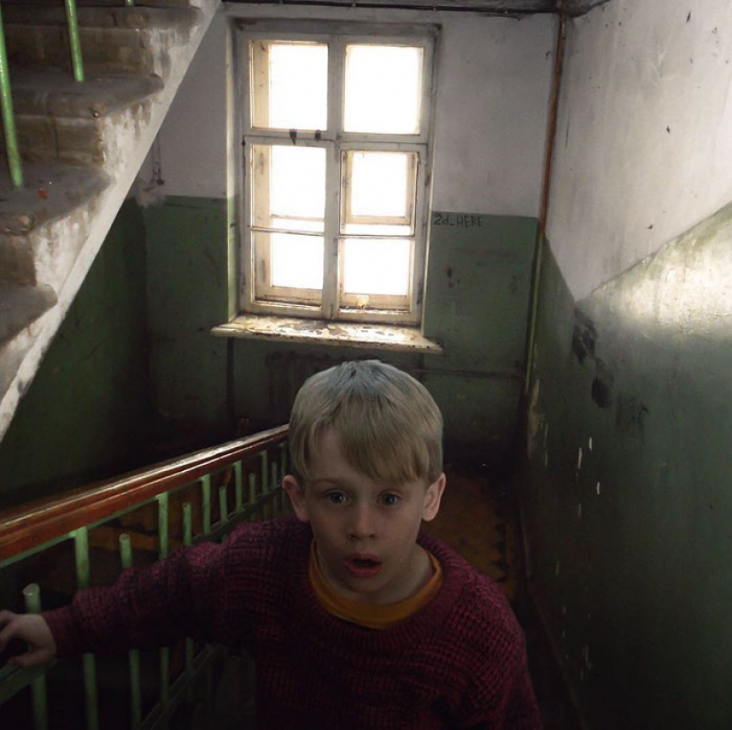 What do the heroes of Hollywood blockbusters in the harsh Russian reality