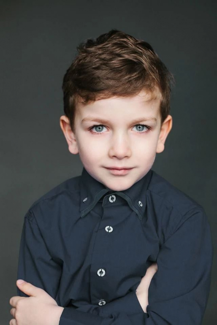 What if dad is Uzbek, and my mother is Armenian? 13 children with unusual beauty because of the mixed blood