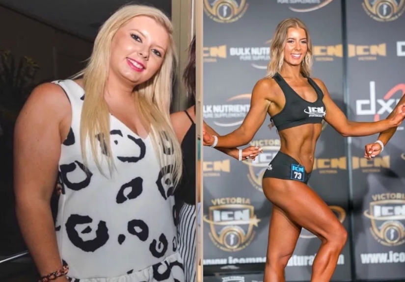 When the divorce benefit: a woman has lost 41 kg and achieved a perfect shape after separation from her husband