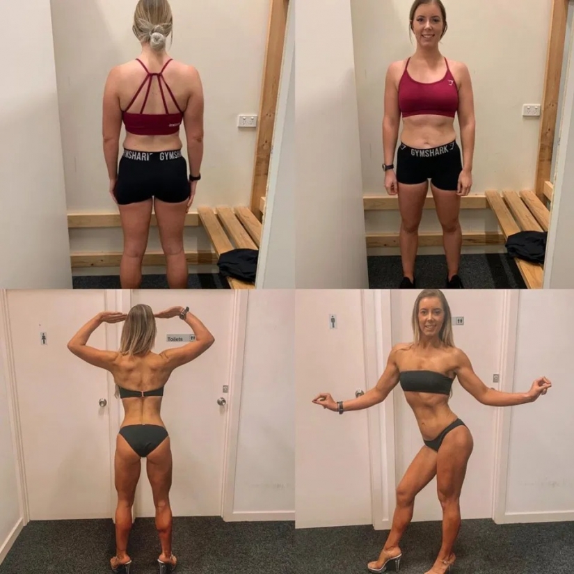 When the divorce benefit: a woman has lost 41 kg and achieved a perfect shape after separation from her husband