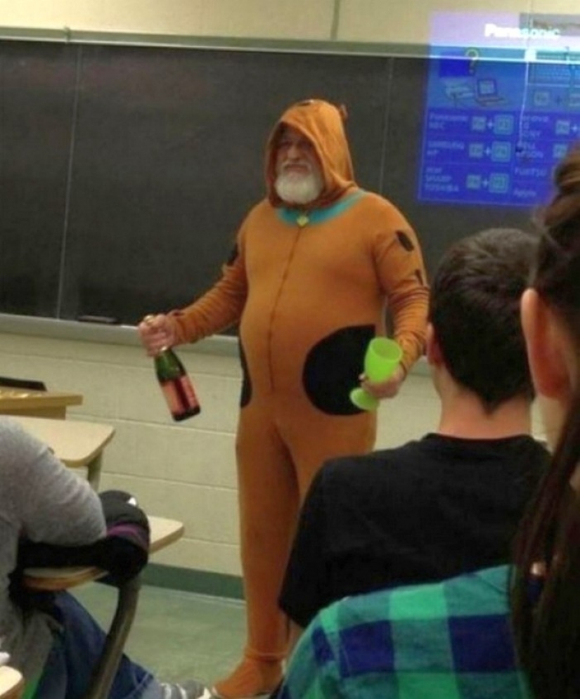 When the teacher is really cool