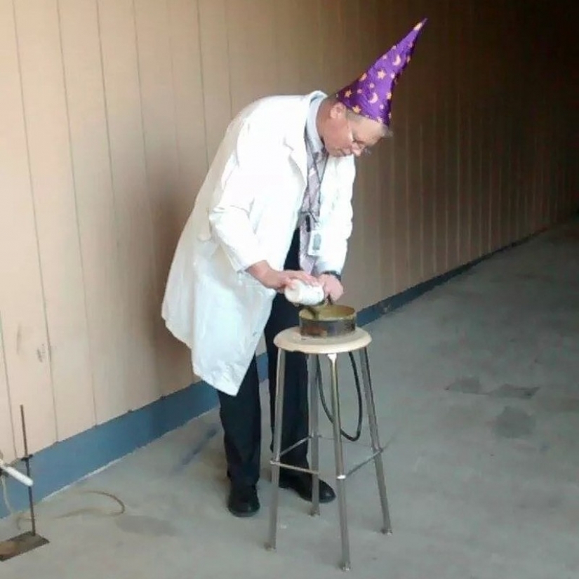 When the teacher is really cool