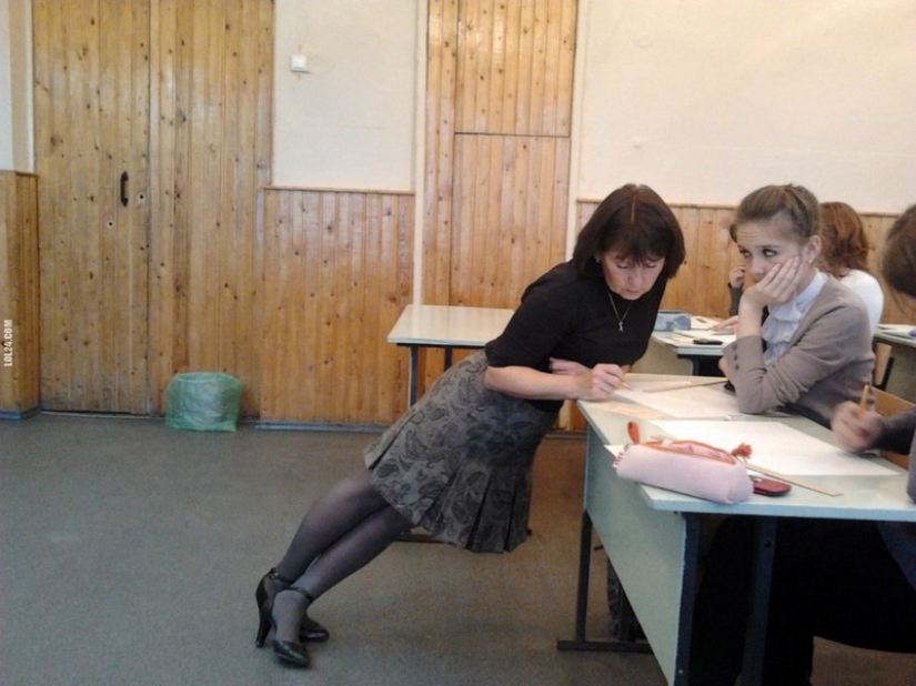 When the teacher is really cool