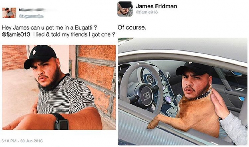 When you ask for a photoshop of the picture and the Retoucher is a master of trolling When you ask for a photoshop of the picture and the Retoucher is a master of trolling