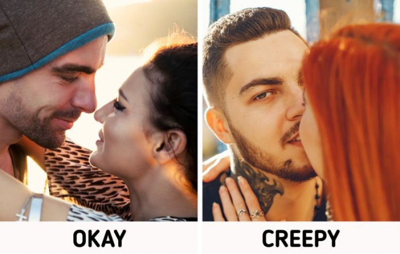 Why do we close our eyes when we kiss? Why do we close our eyes when we kiss?