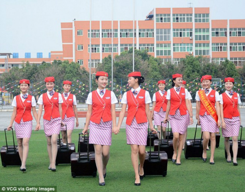 Why the harsh Chinese flight attendants better not mess with