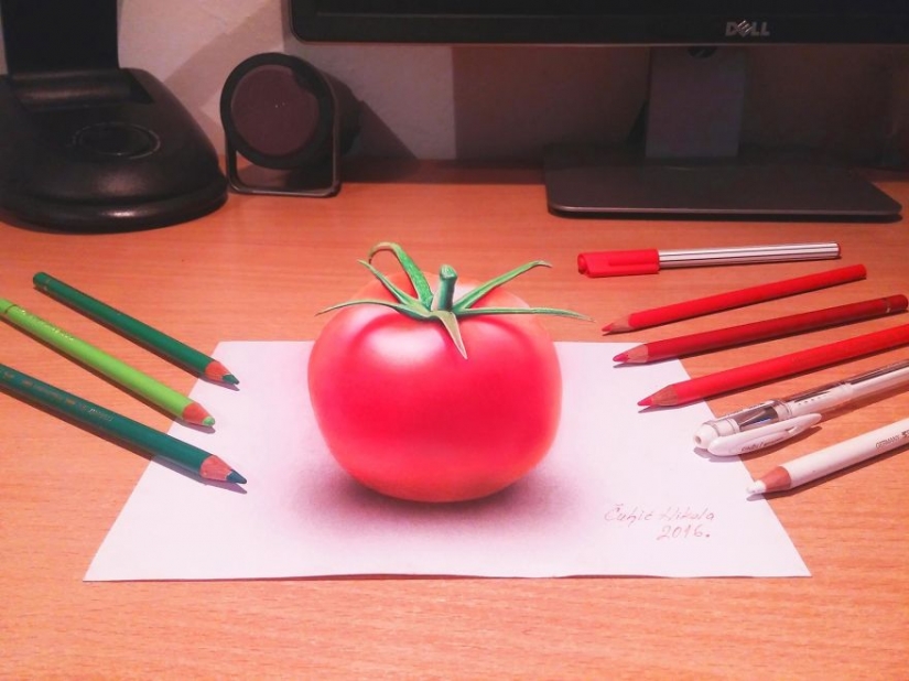 Y quiero tocar: Hyper realistas dibujos en 3D Y quiero tocar: Hyper realistas dibujos en 3D