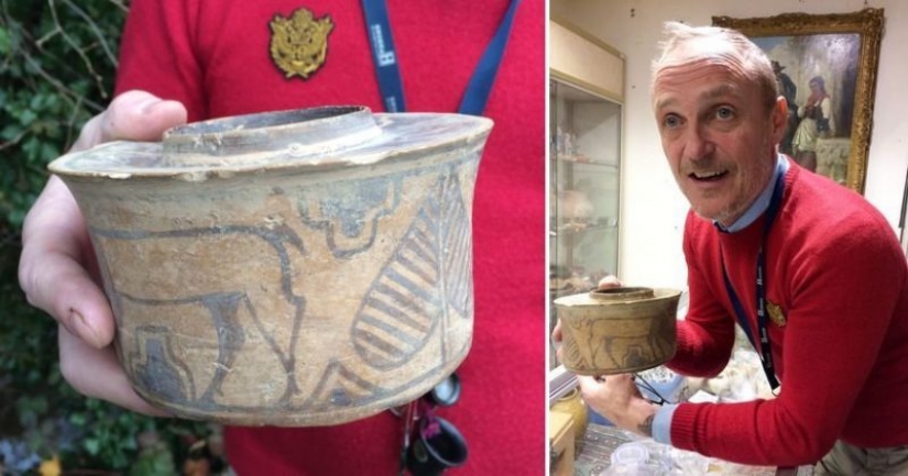 "Yes, I brush put!": the British learned that his pot made by an ancient civilization