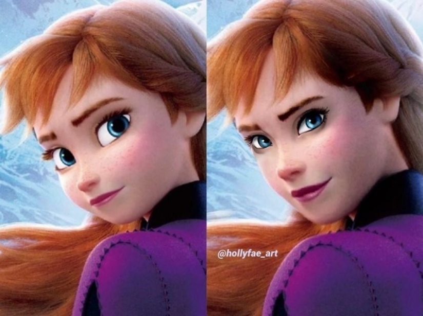 10 Disney cartoon characters with more realistic Faces 10 Disney cartoon characters with more realistic Faces