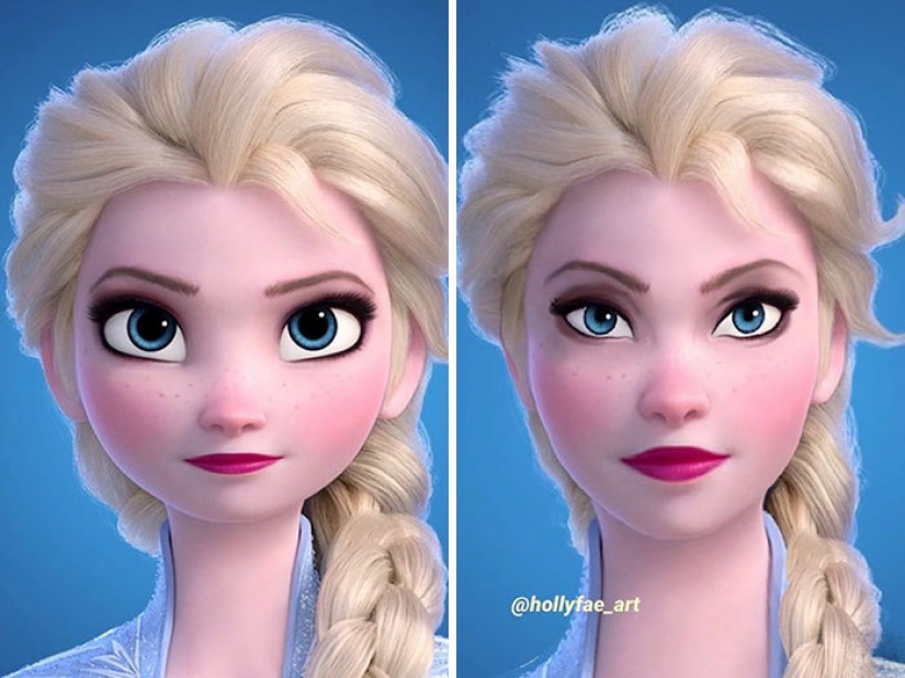 10 Disney cartoon characters with more realistic Faces 10 Disney cartoon characters with more realistic Faces