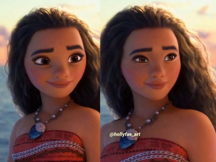 10 Disney cartoon characters with more realistic Faces 10 Disney cartoon characters with more realistic Faces
